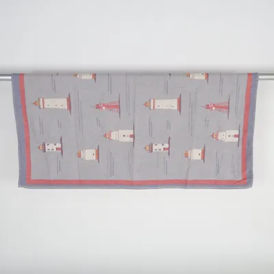 Plaid (Grijs, Blauw, Rood, Beige, Meerkleurig) van Ekelund Katoen