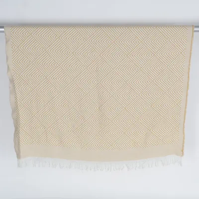 Plaid (Jaune, Blanc) de Zara Home
