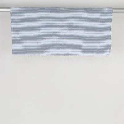 Beach towel (Blue, White) from Lord Nelson Cotton