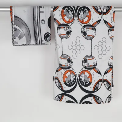Sengesæt (Grå, Hvid, Sort) fra Star Wars Polyester