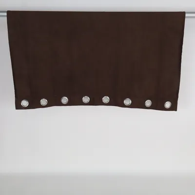 Rideau à œillets (Marron) de Kid Polyester