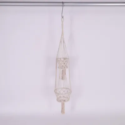 Hanging flower pot (White)