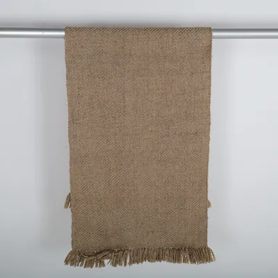 Vävd matta (Beige)
