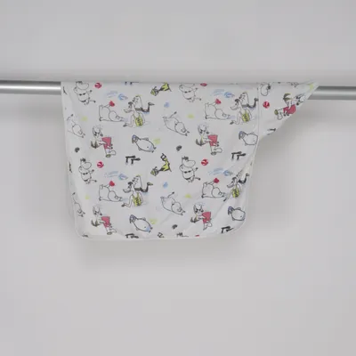 Badcape (Vit, Flerfärgad) från Finlayson