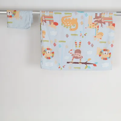 Bäddset (Blå, Flerfärgad) från Baby Baby Bomull