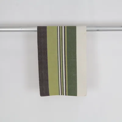Table runner (Green, White, Brown) from Skyrup Cotton