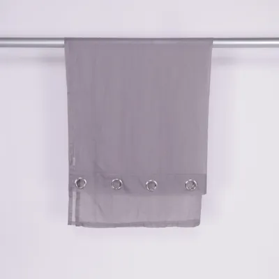 Öljettgardin (Grå) från My Home Polyester