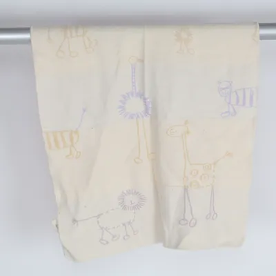 Baby blanket (Beige, Purple, White) from David Fussenegger Cotton, Viscose