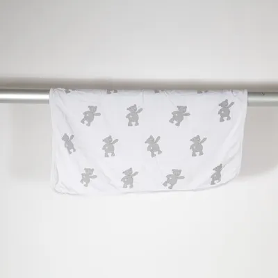 Babydecke (Weiß, Grau) von My Baby