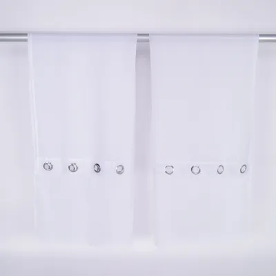 Eyelet curtain (White) from Solbacka Hemtextil