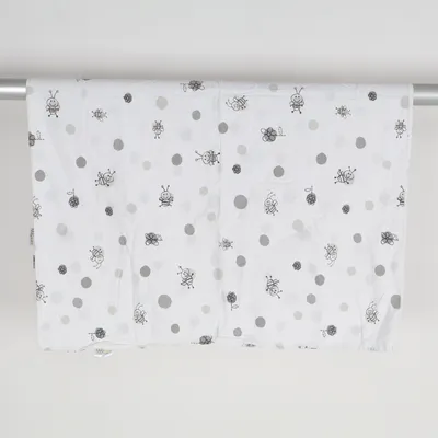 Housse de couette (Blanc, Gris) de NG Baby Coton