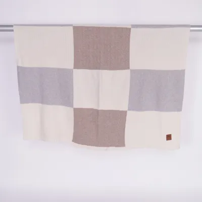 Deken (Wit, Meerkleurig) van Lexington Polyamide, Wol