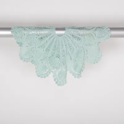Tissu en dentelle (Vert)