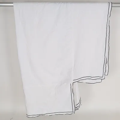 Dynebetræk (Hvid, Sort) fra H&M Home Bomuld