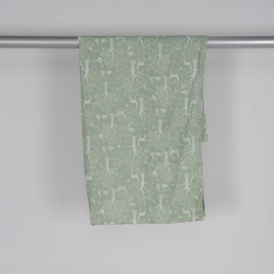 Duvet cover (Green, White, Multicolored) from IKEA Cotton