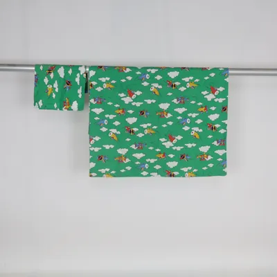 Bäddset (Grön, Flerfärgad) från IKEA Bomull