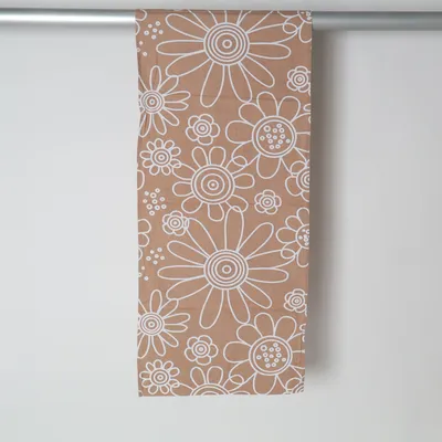 Chemin de table (Beige, Blanc) de Queen Anne Coton