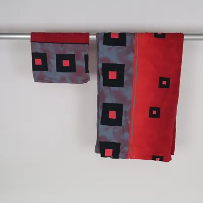 Bed set (Red, Gray, Black) from Bertels Textil Cotton