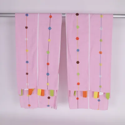 Rod pocket curtain (Pink, Multicolored) from IKEA Cotton, Polyester