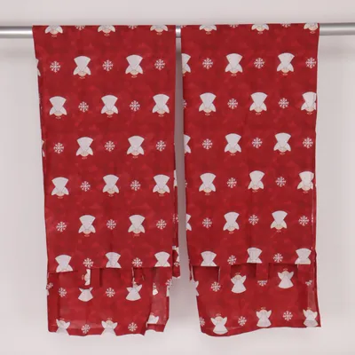 Kanallängd (Röd, Vit, Flerfärgad) från Kotikulta Bomull, Polyester