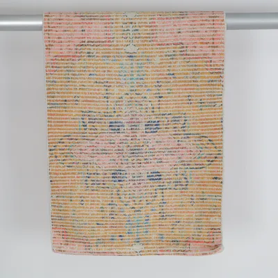 Geweven tapijt (Oranje, Meerkleurig) van Anthropologie Katoen, Polyester, Viscose