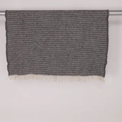 Filt (Grå, Vit) från Klippan Ull