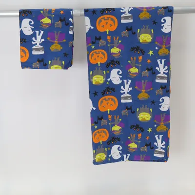 Parure de lit (Bleu, Multicolore) de Meradiso Coton