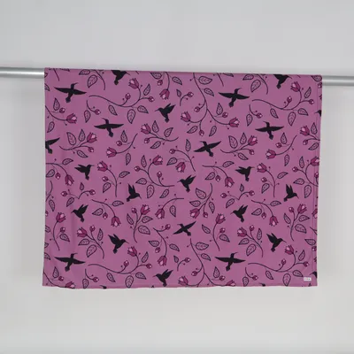 Sprei (Lila, Zwart, Roze) van Babauba Polyester