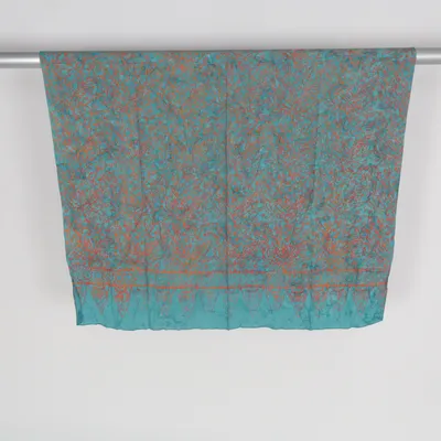 Textil (Blå, Flerfärgad) Viskos