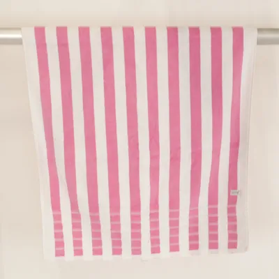 Bath towel (Pink, White) from Living by Hemtex Cotton