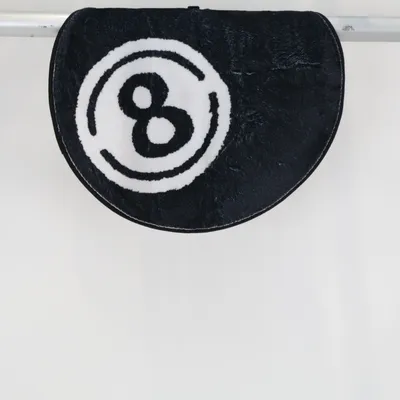 Tapis de salle de bain (Noir, Blanc)