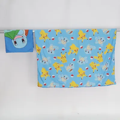 Sengesæt (Blå, Flerfarvet) fra Pokémon Polyester