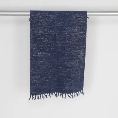 Woven rug (Blue)