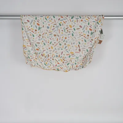 Påslakan (Vit, Flerfärgad) från Sebra Bomull