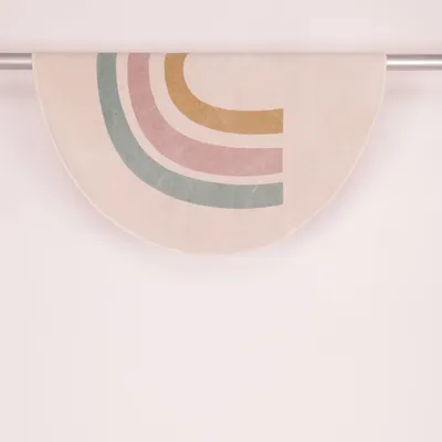Geweven tapijt (Beige, Meerkleurig) van Alice & Fox Katoen
