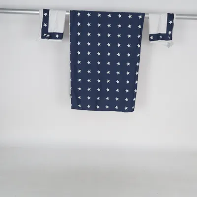 Bed set (White, Blue) from GANT Home Cotton