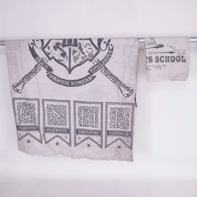 Dekbedovertrek (Beige, Zwart) van Harry Potter Katoen