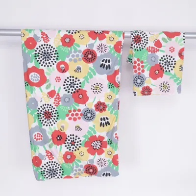 Dekbedset (Wit, Meerkleurig) van IKEA Gerecycled polyester