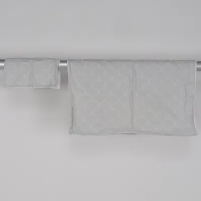 Bäddset (Grå, Vit) från Minitude Bomull