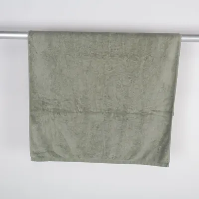 Bath towel (Green) from Aquanova Cotton