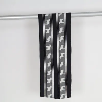 Löpare (Svart, Vit) från Classic Textile of Sweden Bomull