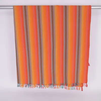 Överkast (Orange, Blå, Flerfärgad) från Yorn Casa Bomull