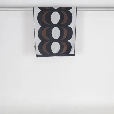 Bath towel (Gray, Brown, White) from Marimekko Cotton
