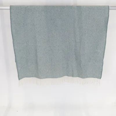 Deken (Blauw, Wit) van Klippan