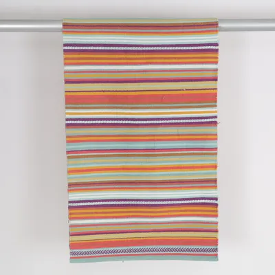 Woven rug (Blue, Yellow, Multicolored) from Zara Home
