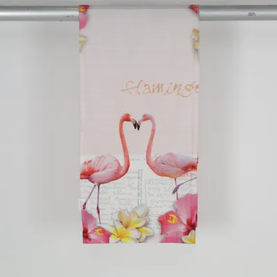 Chemin de table (Rose, Multicolore) de Magma Coton