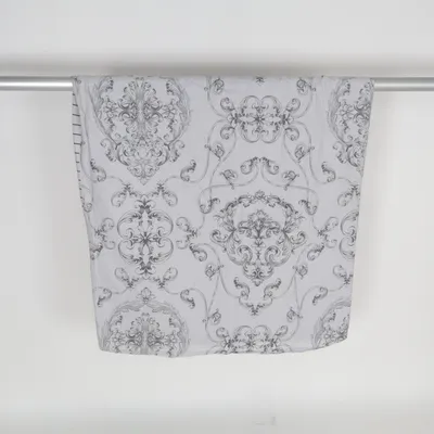 Housse de couette (Gris, Blanc) de Meradiso Coton