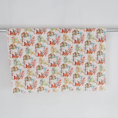 Textile (White, Multicolored)