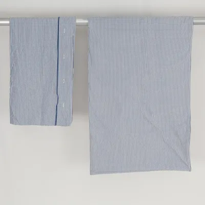 Dekbedset (Blauw, Wit) van IKEA Katoen