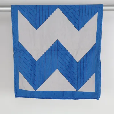 Strandhandduk (Blå, Vit) från Green Goose Bomull